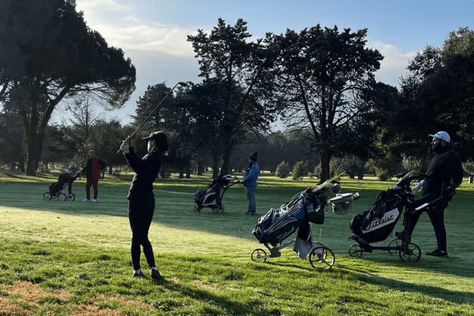 Emma ROLLAND golfeuse de l'équipe féminine chez Campagne