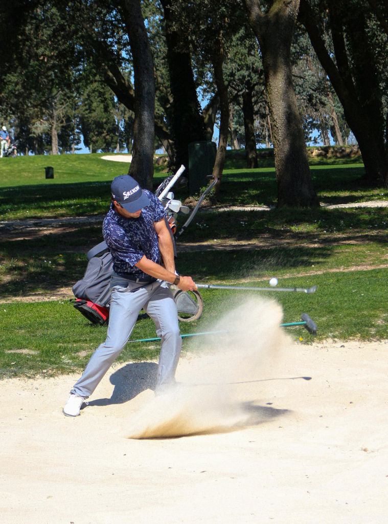 photo du grand prix de campagne. joueur qui sors du bunker.