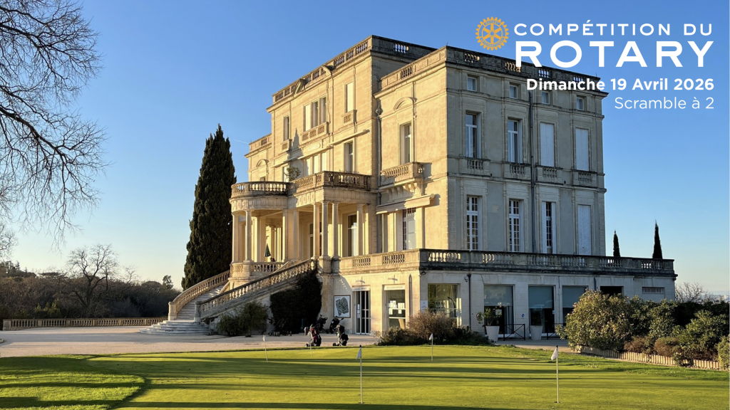 Affiche pour la compétition du rotary