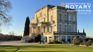 Affiche pour la compétition du rotary